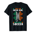 Soccer Irish Clover Leaf Sport Player T-Shirt - Novelty Apparel Men Women - T-Shirt, Sweatshirt, Hoodie