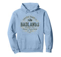 Badlands National Park Hoodie - Minimalist Print Men Women - T-Shirt, Sweatshirt, Hoodie