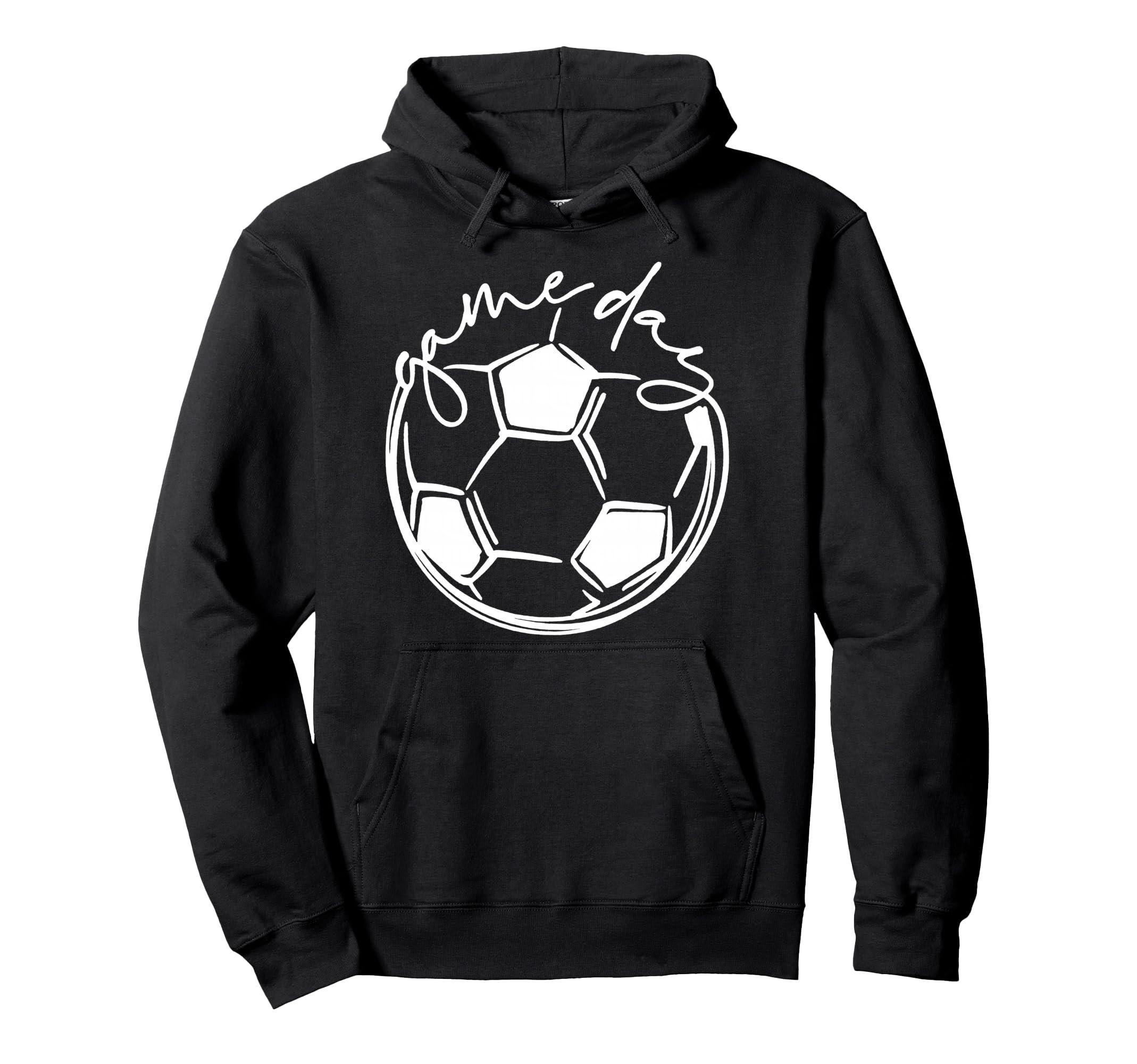 Game Day Sports Parent Soccer Mom Hoodie - Trendy Graphic for Adults - T-Shirt, Sweatshirt, Hoodie