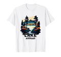 Lake Attitash Minimalist Lake Attitash T-Shirt - Custom Art Print Unisex - T-Shirt, Sweatshirt, Hoodie