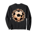 Soccer Football Ball Soccer Sweatshirt - Aesthetic Graphic Men Women - T-Shirt, Sweatshirt, Hoodie