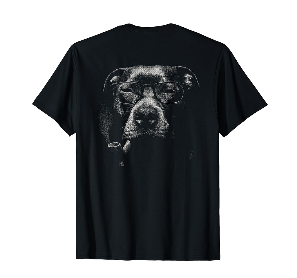 American Pitbull Glasses Pipe Grunge T-Shirt - Aesthetic Graphic Men Women - T-Shirt, Sweatshirt, Hoodie