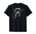 American Pitbull Glasses Pipe Grunge T-Shirt - Aesthetic Graphic Men Women - T-Shirt, Sweatshirt, Hoodie