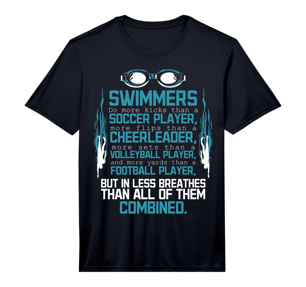 Mens Swimming Facts Funny Water Sports T-Shirt - Novelty Apparel Men Women - T-Shirt, Sweatshirt, Hoodie