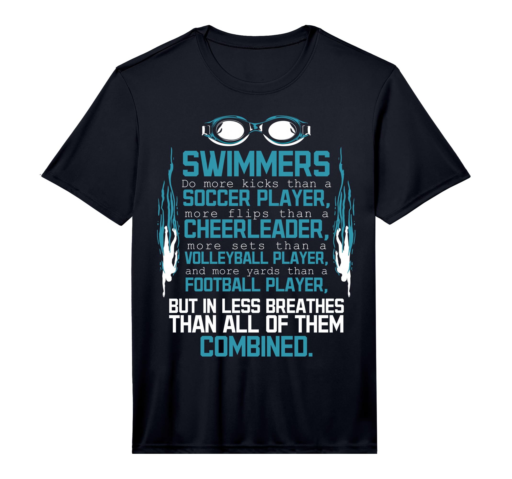 Mens Swimming Facts Funny Water Sports T-Shirt - Novelty Apparel Men Women - T-Shirt, Sweatshirt, Hoodie