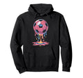 Soccer Ball Drip Ice Cream Drip Game Hoodie - Graphic Print Men Women - T-Shirt, Sweatshirt, Hoodie