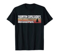 North Cascades National Park 70S T-Shirt - Casual Everyday Wear Men Women - T-Shirt, Sweatshirt, Hoodie