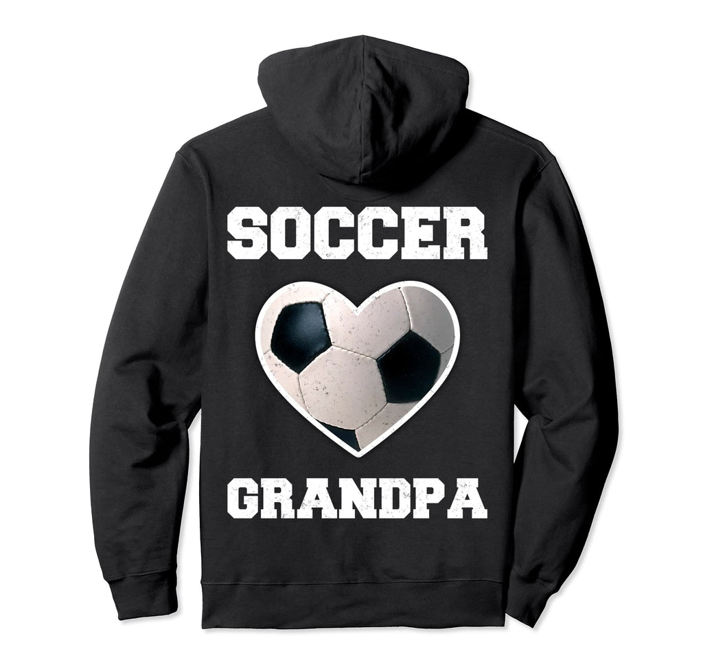 Soccer Grandpa Family Matching Hoodie - Fun Novelty Design for Adults - T-Shirt, Sweatshirt, Hoodie