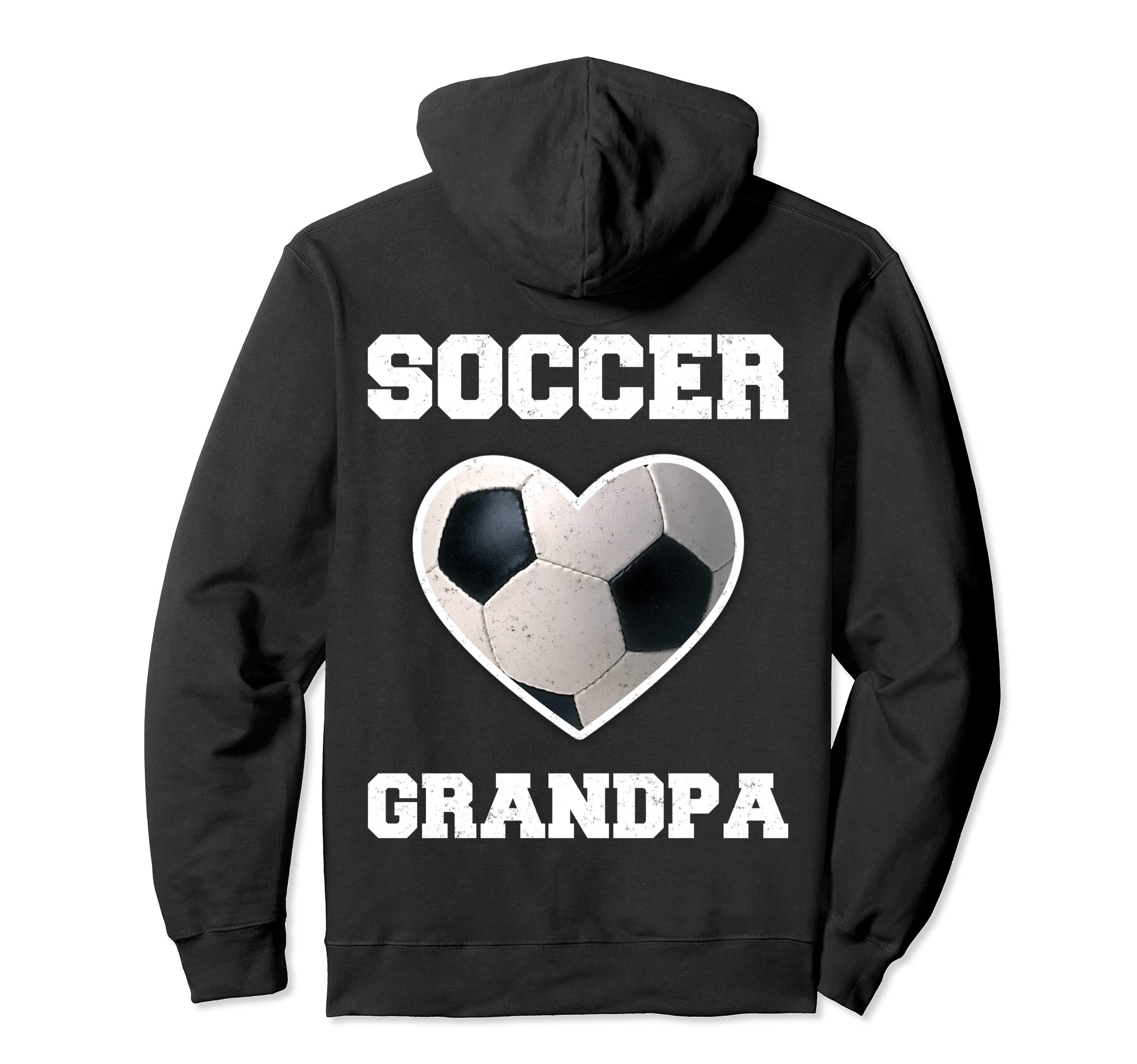 Soccer Grandpa Family Matching Hoodie - Fun Novelty Design for Adults - T-Shirt, Sweatshirt, Hoodie