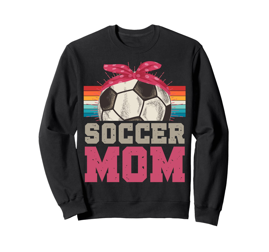 Soccer Mom Soccer Player Sport Sweatshirt - Minimalist Print for Adults - T-Shirt, Sweatshirt, Hoodie
