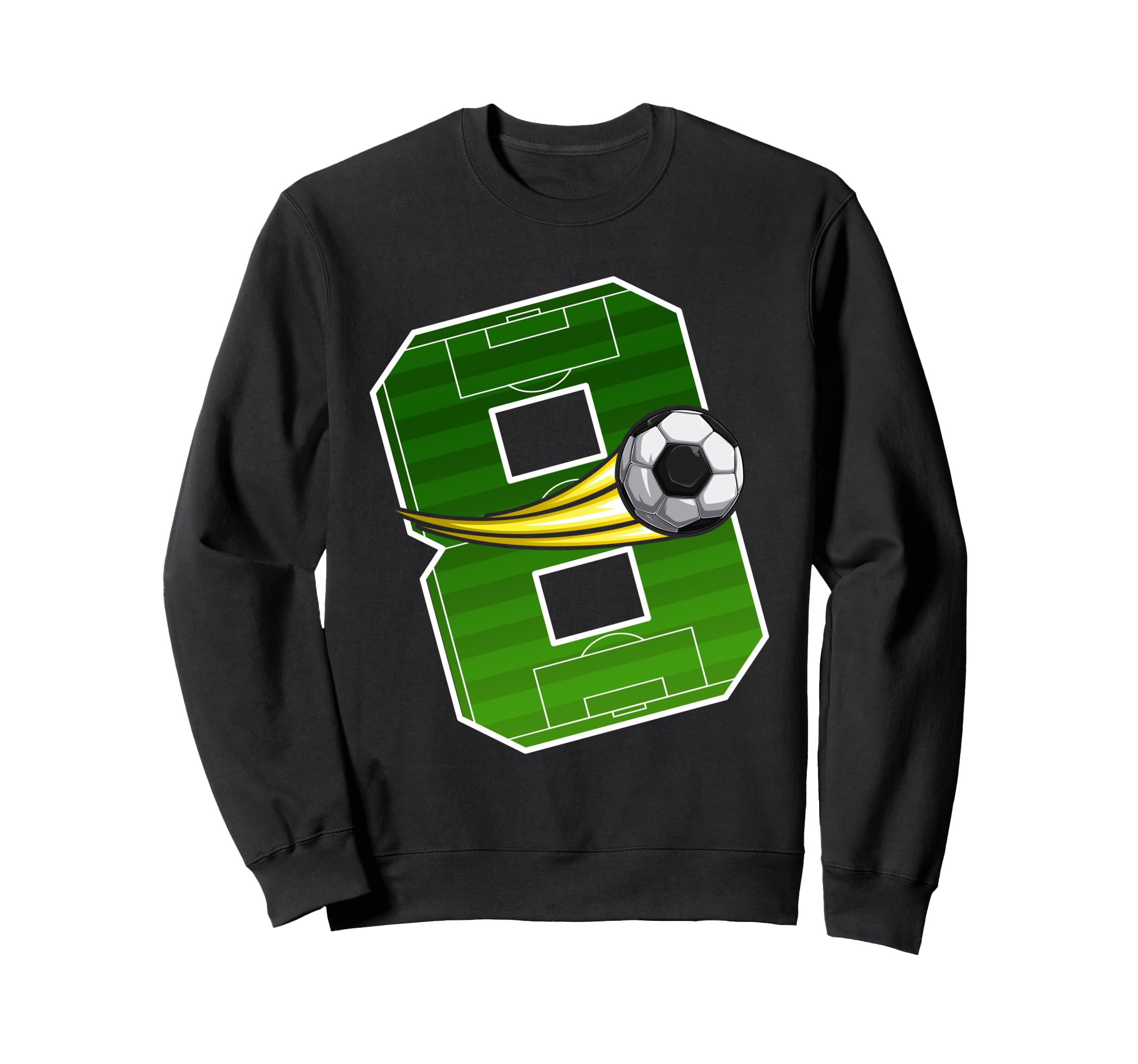 Soccer 8Th Birthday Im 8 Childrens Sweatshirt - Graphic Print Unisex - T-Shirt, Sweatshirt, Hoodie