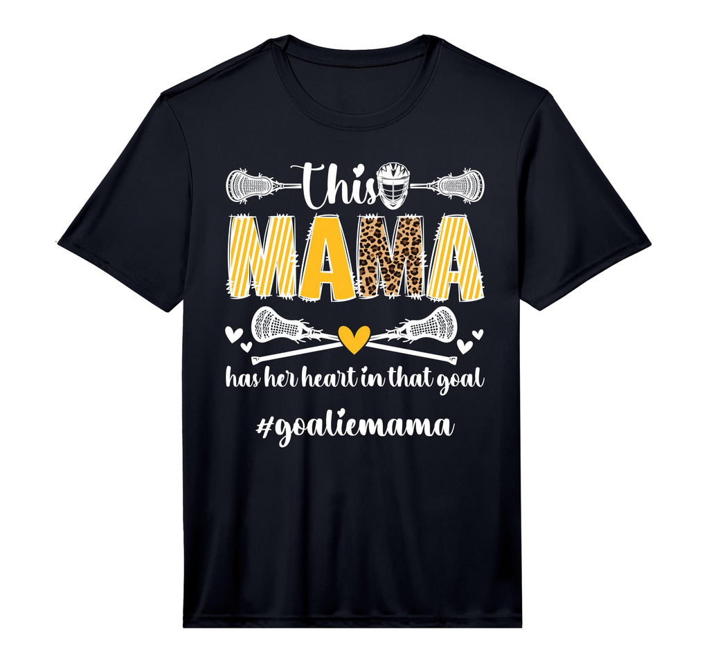 Mens Proud Lacrosse Goalie Mama T-Shirt - Casual Everyday Wear for Adults - T-Shirt, Sweatshirt, Hoodie