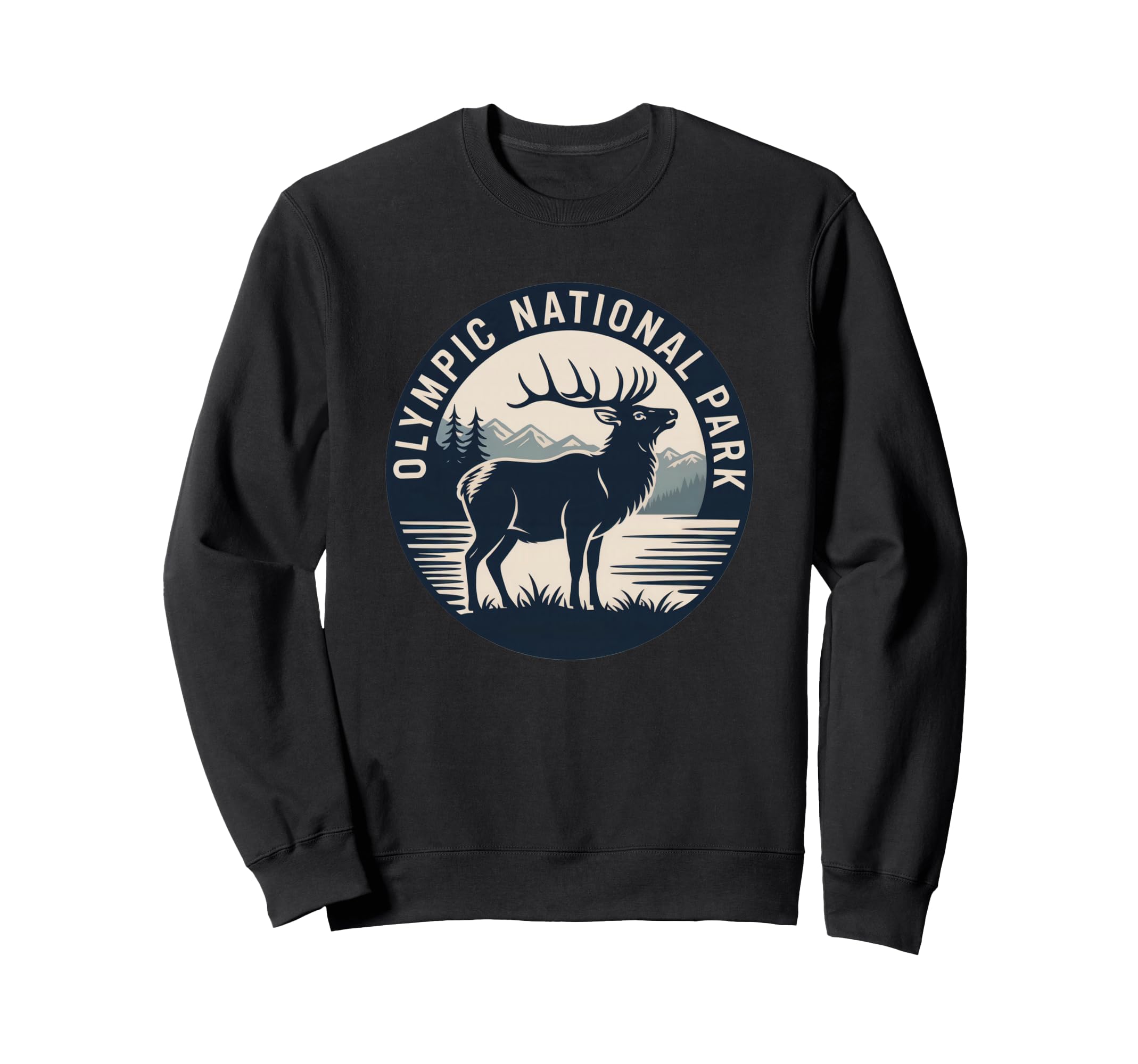Olympic National Park Outdoor Sweatshirt - Unique Graphic for Adults - T-Shirt, Sweatshirt, Hoodie