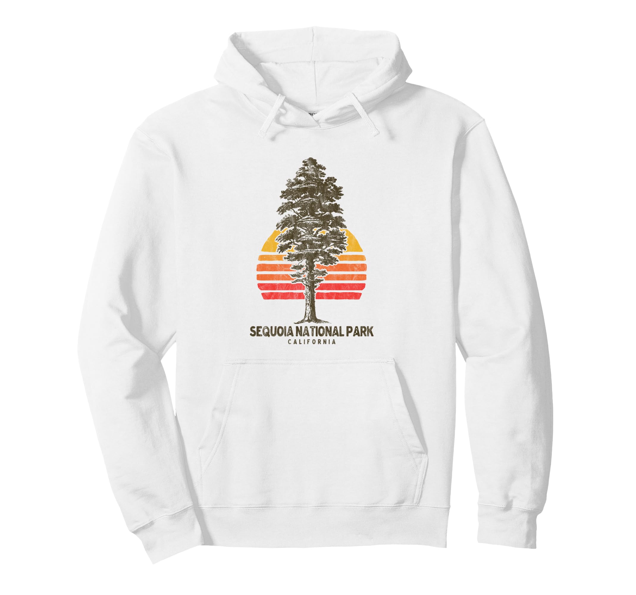 Sequoia National Park Tree Hoodie - Casual Everyday Wear for Adults - T-Shirt, Sweatshirt, Hoodie