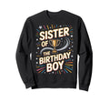 Sister Birthday Soccer Sibling Party Sweatshirt - Custom Art Print Unisex - T-Shirt, Sweatshirt, Hoodie