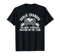 Funny Hockey Goalie Grandpa Hockey T-Shirt - Unique Graphic Men Women - T-Shirt, Sweatshirt, Hoodie