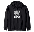 Funny Soccer Coach Designs Hoodie - Trendy Graphic for Adults - T-Shirt, Sweatshirt, Hoodie