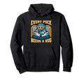 Ice Hockey Goalie Goalkeeper Goalie Puck Hoodie - Unique Graphic Unisex - T-Shirt, Sweatshirt, Hoodie