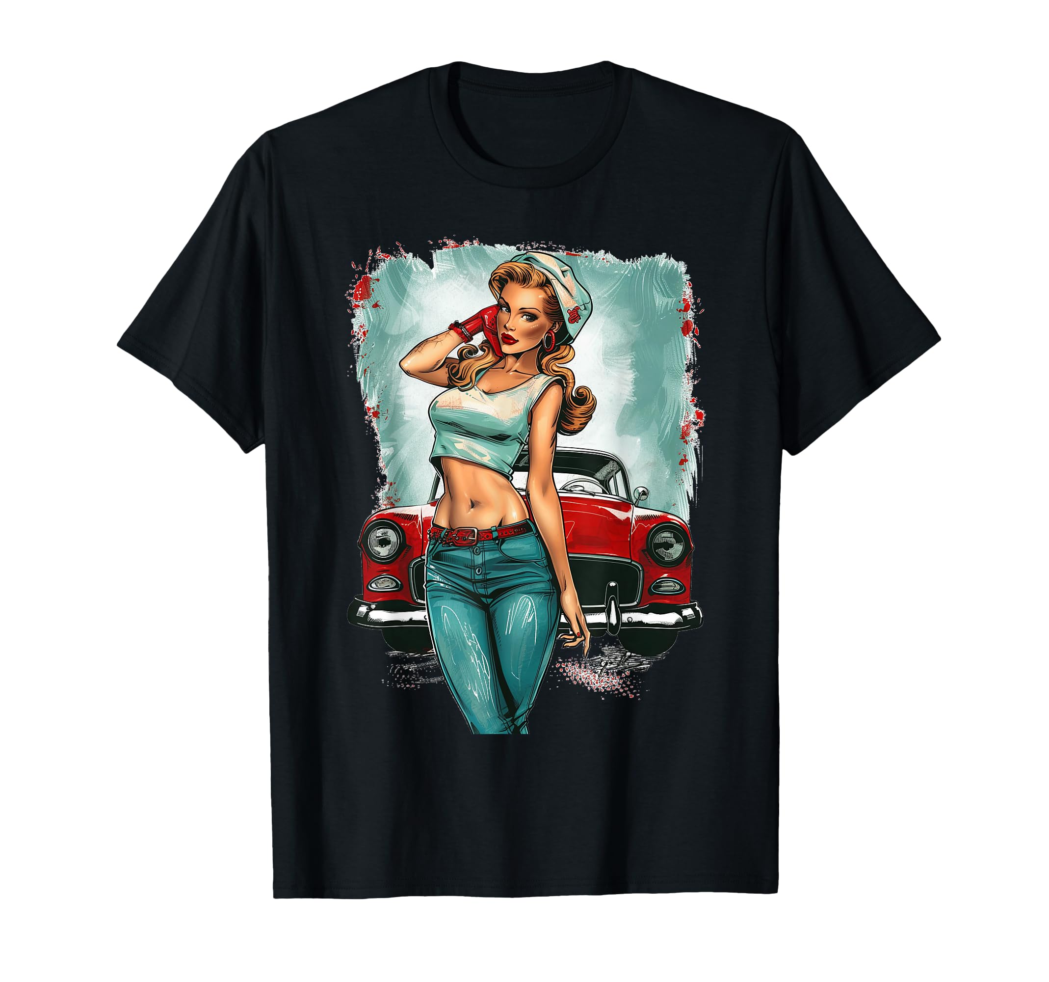 Pinup Pin Up T-Shirt - Novelty Apparel Unisex - T-Shirt, Sweatshirt, Hoodie