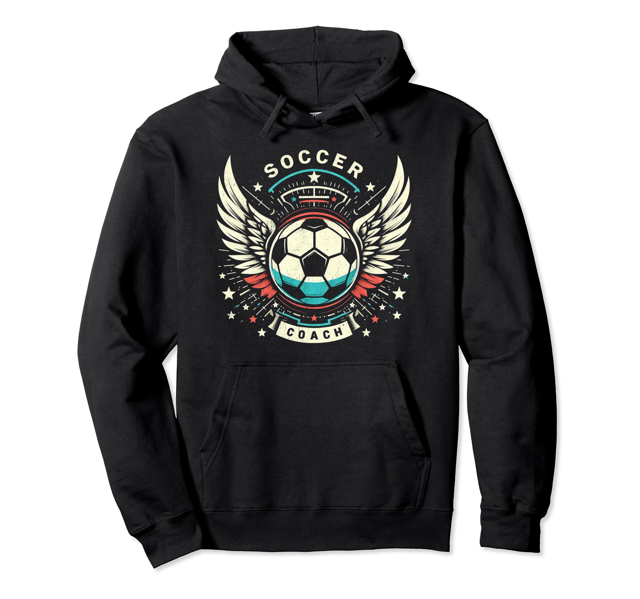 Soccer Coach Training Coaching Football Hoodie - Graphic Print Unisex - T-Shirt, Sweatshirt, Hoodie