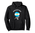 Football Goal Argentina Flag World Hoodie - Unique Graphic for Adults - T-Shirt, Sweatshirt, Hoodie