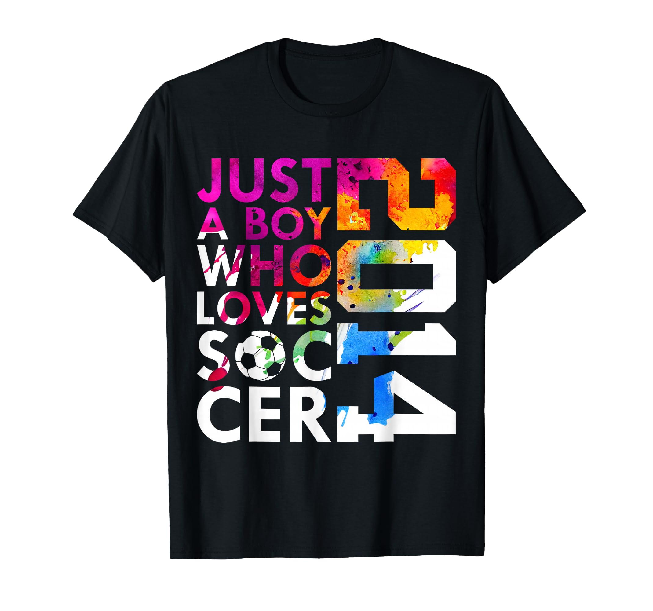 2014 Just Who Loves Soccer 12Th Birthday T-Shirt - Graphic Print Unisex - T-Shirt, Sweatshirt, Hoodie