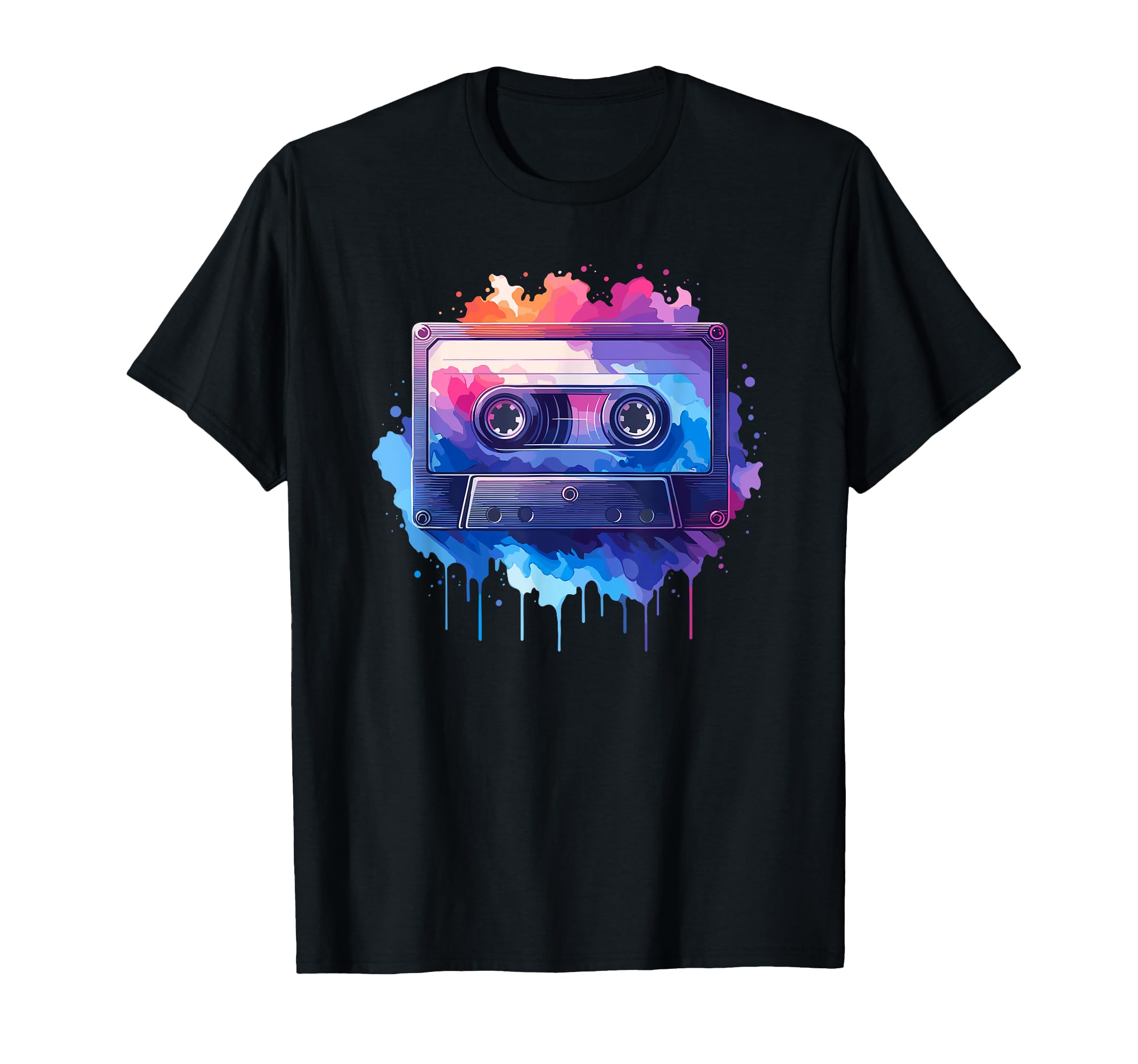 Cassette Player Music Tape Recorder T-Shirt - Minimalist Print Men Women - T-Shirt, Sweatshirt, Hoodie