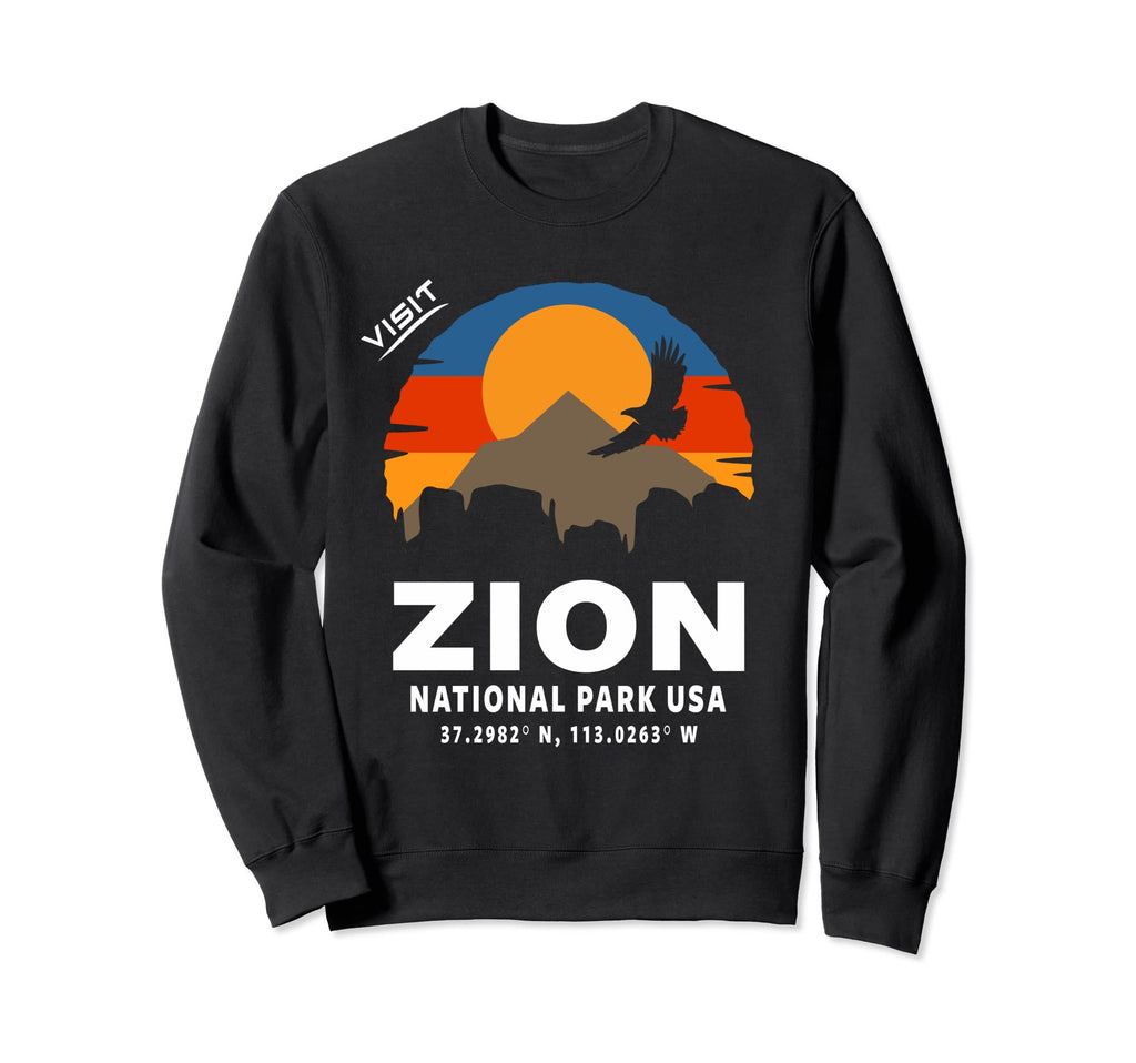 Zion National Park Zion National Park Sweatshirt - Novelty Apparel Unisex - T-Shirt, Sweatshirt, Hoodie