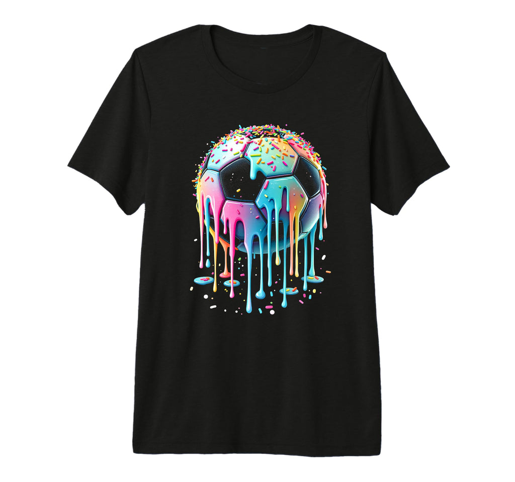 Soccer Ball Tri Blend T-Shirt - Novelty Apparel Men Women - T-Shirt, Sweatshirt, Hoodie