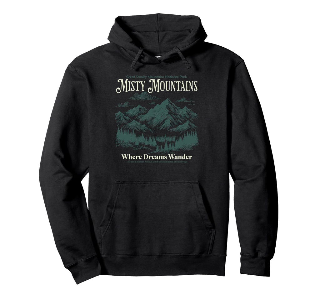 Smoky Mountains National Parks Camping Hoodie - Trendy Graphic for Adults - T-Shirt, Sweatshirt, Hoodie