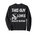 Roller Skating Dad Disco Derby Sweatshirt - Custom Art Print for Adults - T-Shirt, Sweatshirt, Hoodie
