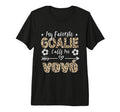 My Favorite Goalie Calls Me Vov T-Shirt - Aesthetic Graphic for Adults - T-Shirt, Sweatshirt, Hoodie