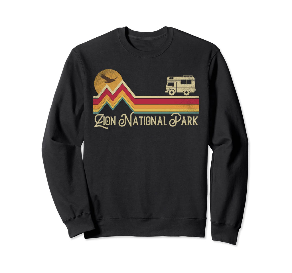 Zion National Park Mountain Sweatshirt - Fun Novelty Design Men Women - T-Shirt, Sweatshirt, Hoodie
