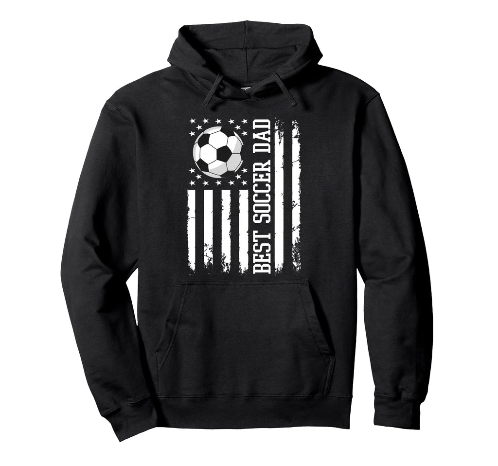 Best Soccer Dad Soccer Daddy Us Flag Hoodie - Custom Art Print for Adults - T-Shirt, Sweatshirt, Hoodie