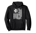 Best Soccer Dad Soccer Daddy Us Flag Hoodie - Custom Art Print for Adults - T-Shirt, Sweatshirt, Hoodie