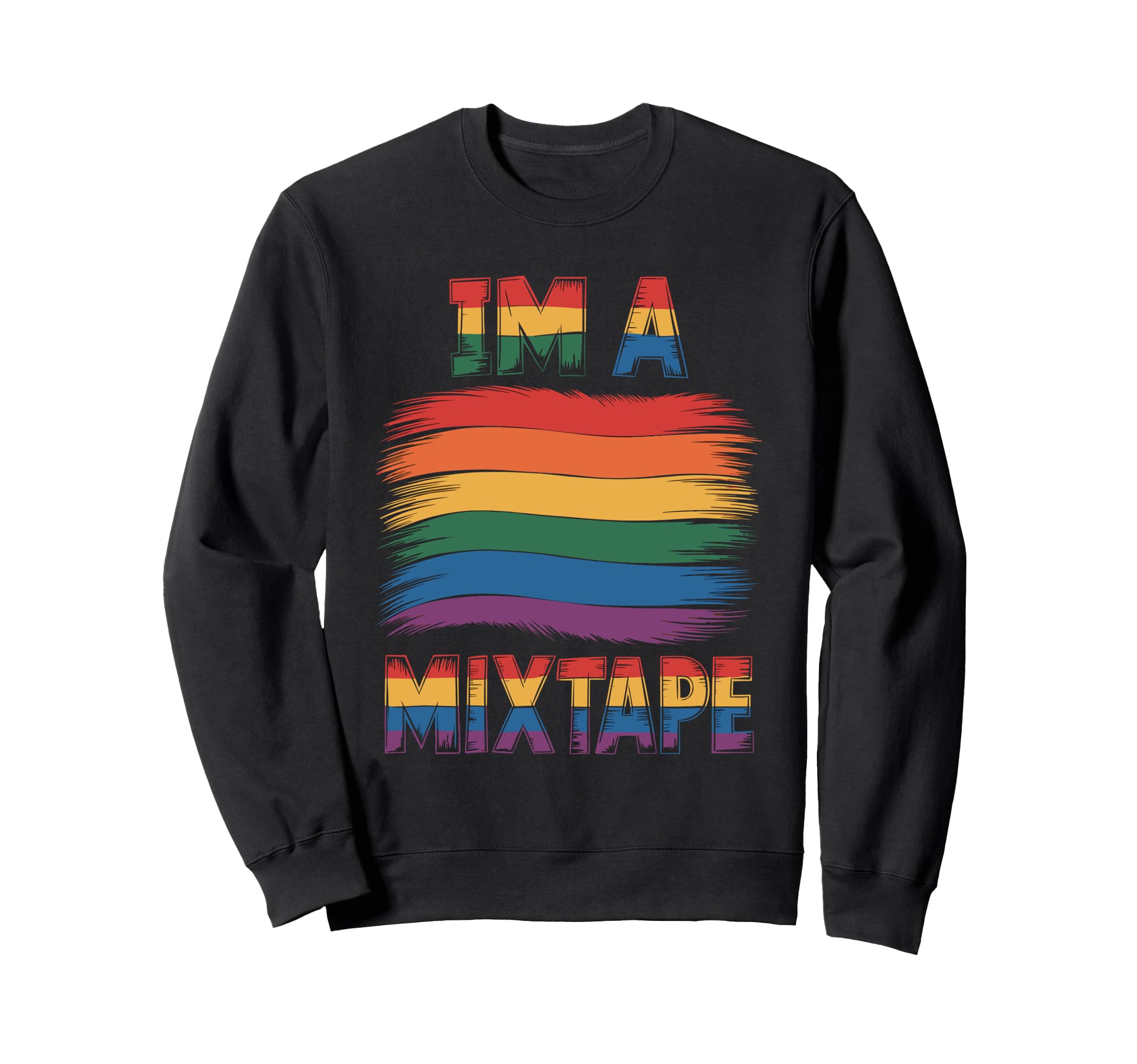 Im Mixtape Cassette Pride Sweatshirt - Minimalist Print Unisex - T-Shirt, Sweatshirt, Hoodie