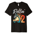 Rollin Into 12Th Birthday Roller T-Shirt - Custom Art Print for Adults - T-Shirt, Sweatshirt, Hoodie