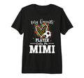 My Favorite Soccer Player Calls Me Mimi T-Shirt - Minimalist Print Unisex - T-Shirt, Sweatshirt, Hoodie