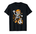 Soccer Halloween Skeleton Funny T-Shirt - Custom Art Print for Adults - T-Shirt, Sweatshirt, Hoodie