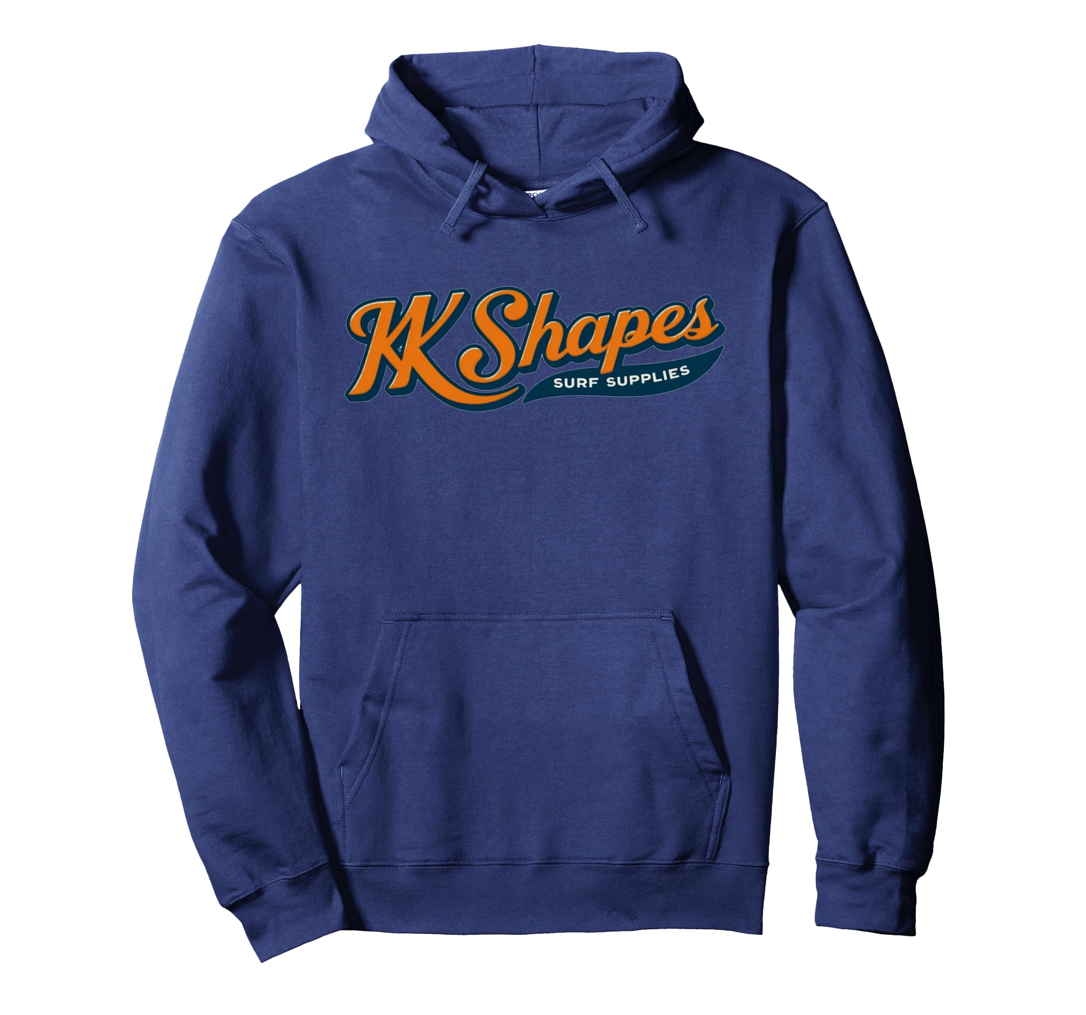 Surf 70S Surfboard Shaping Front Hoodie - Custom Art Print Men Women - T-Shirt, Sweatshirt, Hoodie