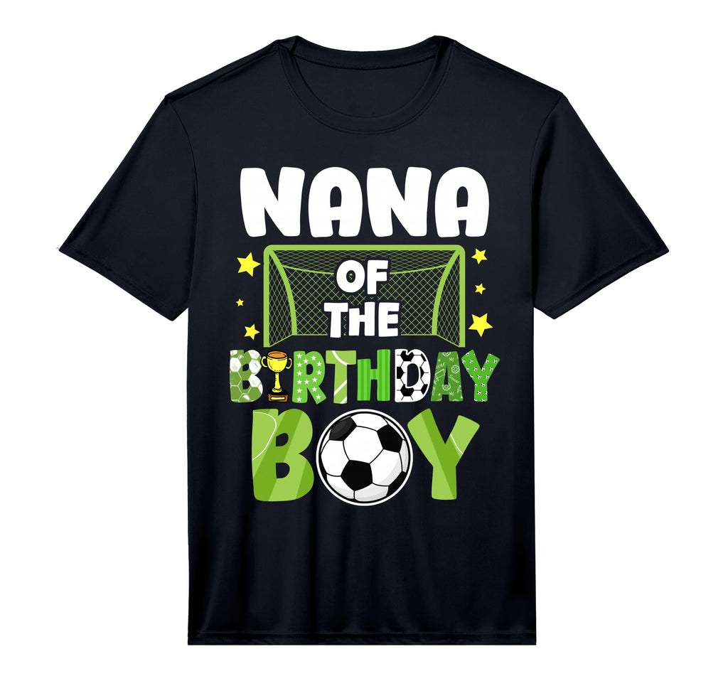 Mens Soccer Nana Birthday Party T-Shirt - Minimalist Print for Adults - T-Shirt, Sweatshirt, Hoodie