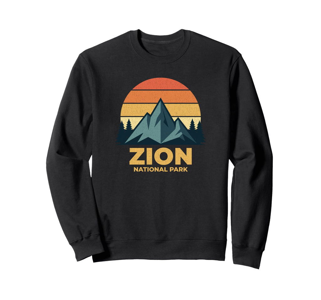 Zion National Park Utah National Sweatshirt - Aesthetic Graphic for Adults - T-Shirt, Sweatshirt, Hoodie