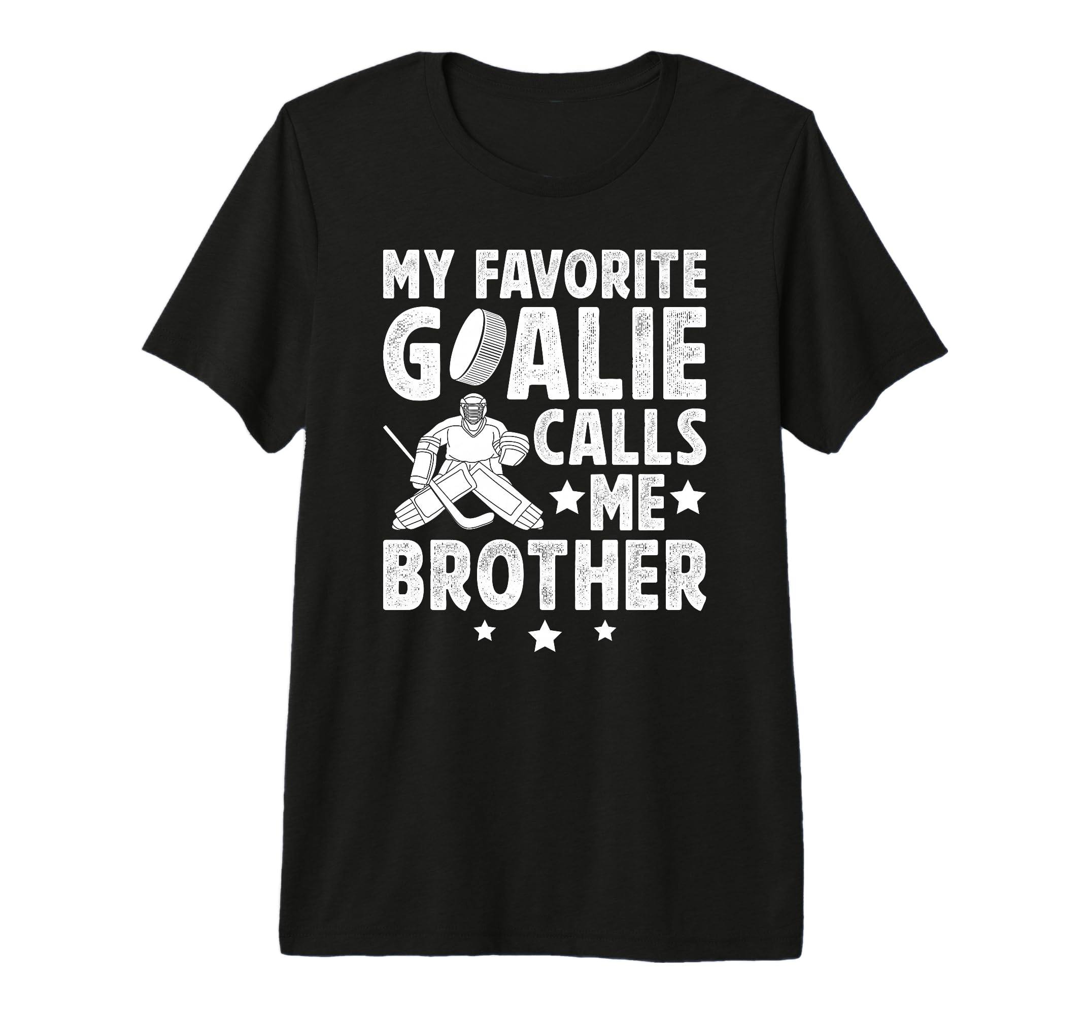 Proud Ice Hockey Goalie Brother Hockey T-Shirt - Trendy Graphic Unisex - T-Shirt, Sweatshirt, Hoodie