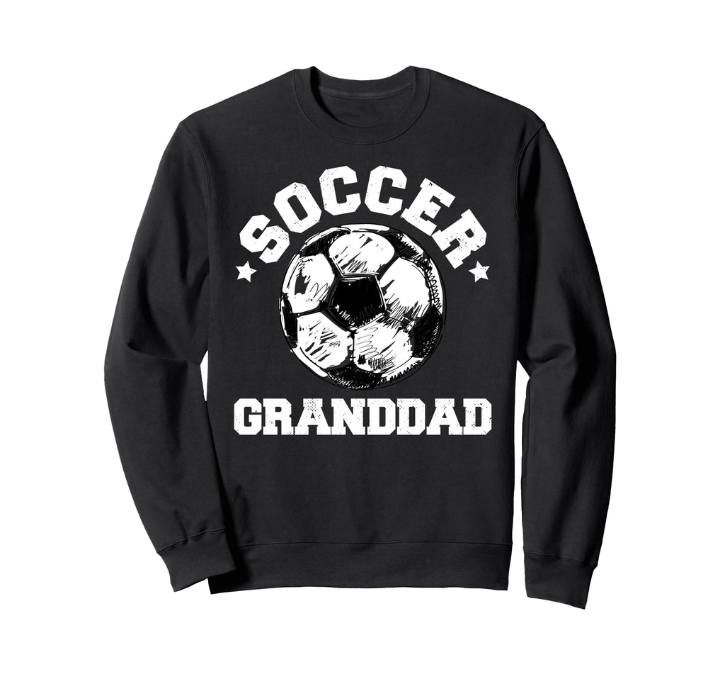 Soccer Granddad Soccer Ball Sweatshirt - Unique Graphic for Adults - T-Shirt, Sweatshirt, Hoodie