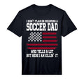Mens I Didnt Plan Becoming Soccer T-Shirt - Minimalist Print for Adults - T-Shirt, Sweatshirt, Hoodie