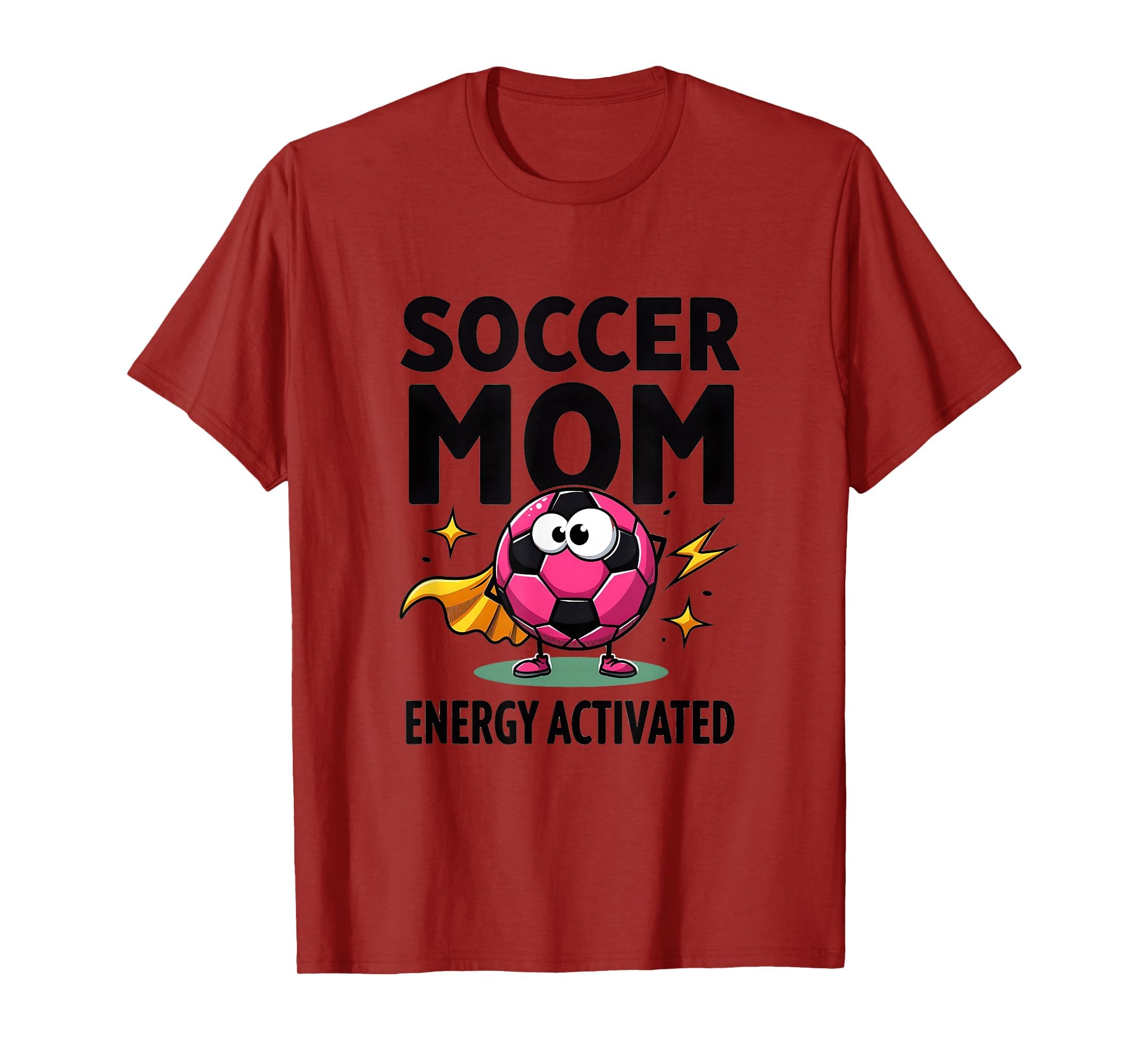 Soccer Mom Energy Activated T-Shirt - Unique Graphic for Adults - T-Shirt, Sweatshirt, Hoodie