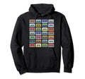 Cassette Tape 80S 90S Music Hoodie - Minimalist Print for Adults - T-Shirt, Sweatshirt, Hoodie