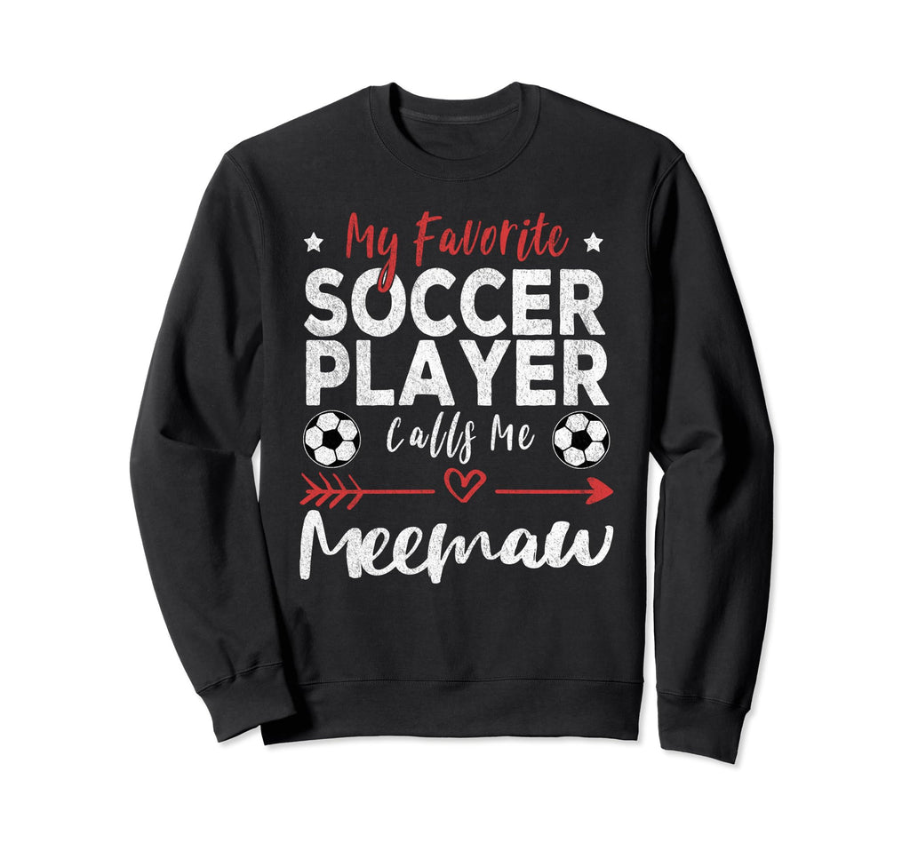 My Favorite Soccer Player Calls Me Sweatshirt - Minimalist Print Men Women - T-Shirt, Sweatshirt, Hoodie