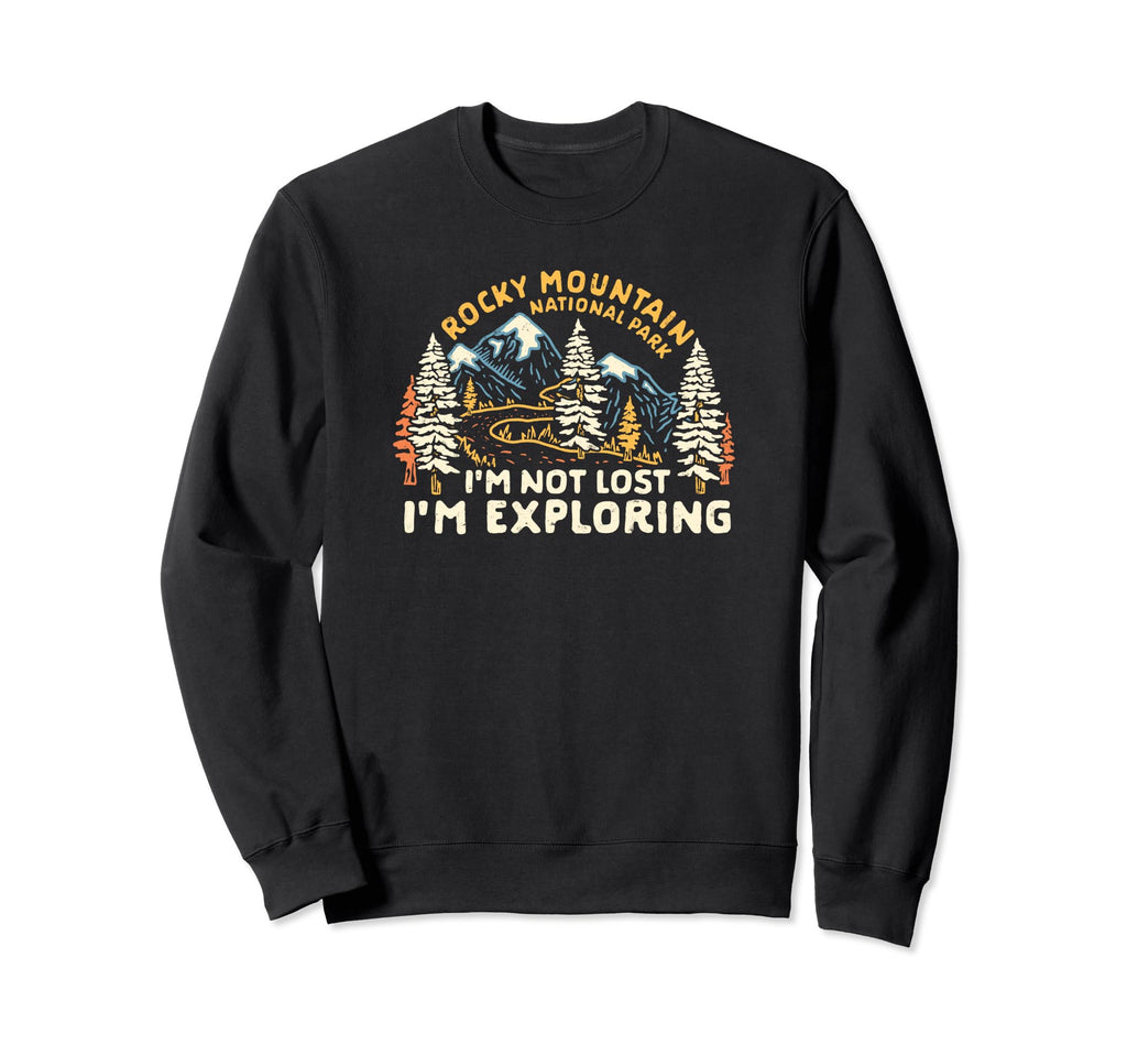 Rocky Mountain National Park Sweatshirt - Casual Everyday Wear for Adults - T-Shirt, Sweatshirt, Hoodie