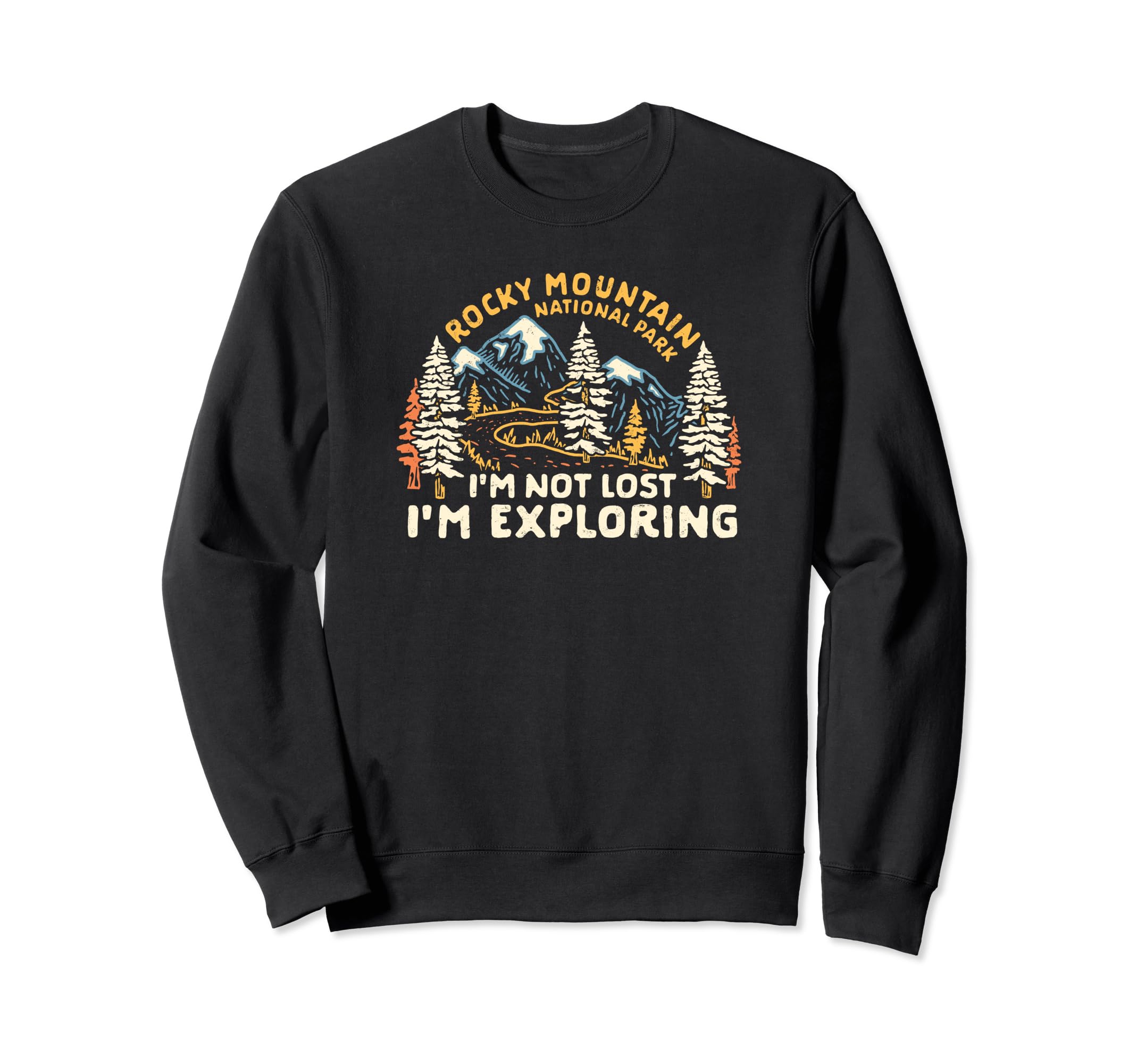 Rocky Mountain National Park Sweatshirt - Casual Everyday Wear for Adults - T-Shirt, Sweatshirt, Hoodie